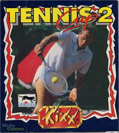 Box cover for Tennis Cup 2 on the Microsoft DOS.