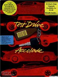Box cover for Test Drive on the Microsoft DOS.
