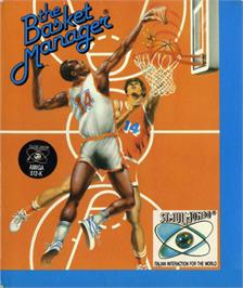 Box cover for The Basket Manager on the Microsoft DOS.