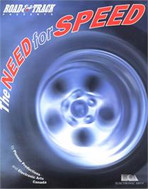 Box cover for The Need for Speed on the Microsoft DOS.