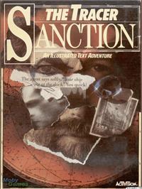 Box cover for The Tracer Sanction on the Microsoft DOS.