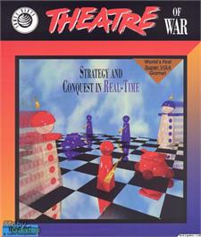 Box cover for Theatre of War on the Microsoft DOS.