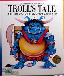 Box cover for Troll's Tale on the Microsoft DOS.