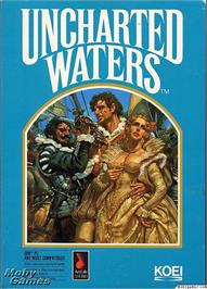 Box cover for Uncharted Waters on the Microsoft DOS.