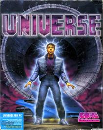 Box cover for Universe on the Microsoft DOS.