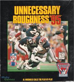 Box cover for Unnecessary Roughness '95 on the Microsoft DOS.