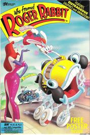 Box cover for Who Framed Roger Rabbit on the Microsoft DOS.