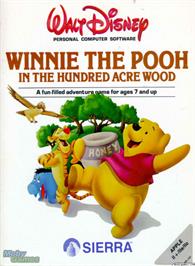 Box cover for Winnie the Pooh in the Hundred Acre Wood on the Microsoft DOS.