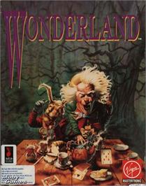 Box cover for Wonderland on the Microsoft DOS.