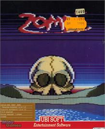 Box cover for Zombi on the Microsoft DOS.