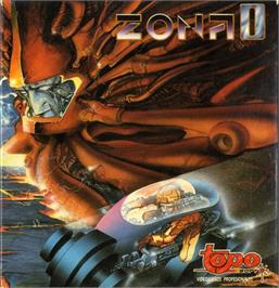 Box cover for Zona 0 on the Microsoft DOS.