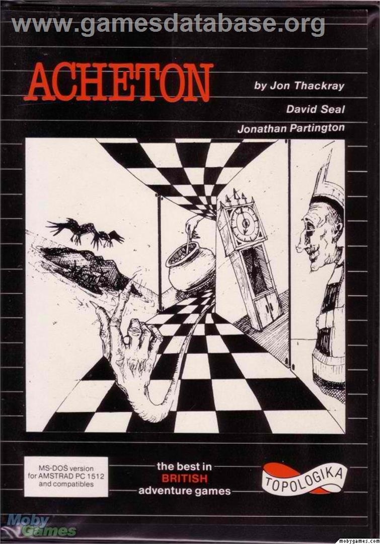 Acheton - Microsoft DOS - Artwork - Box