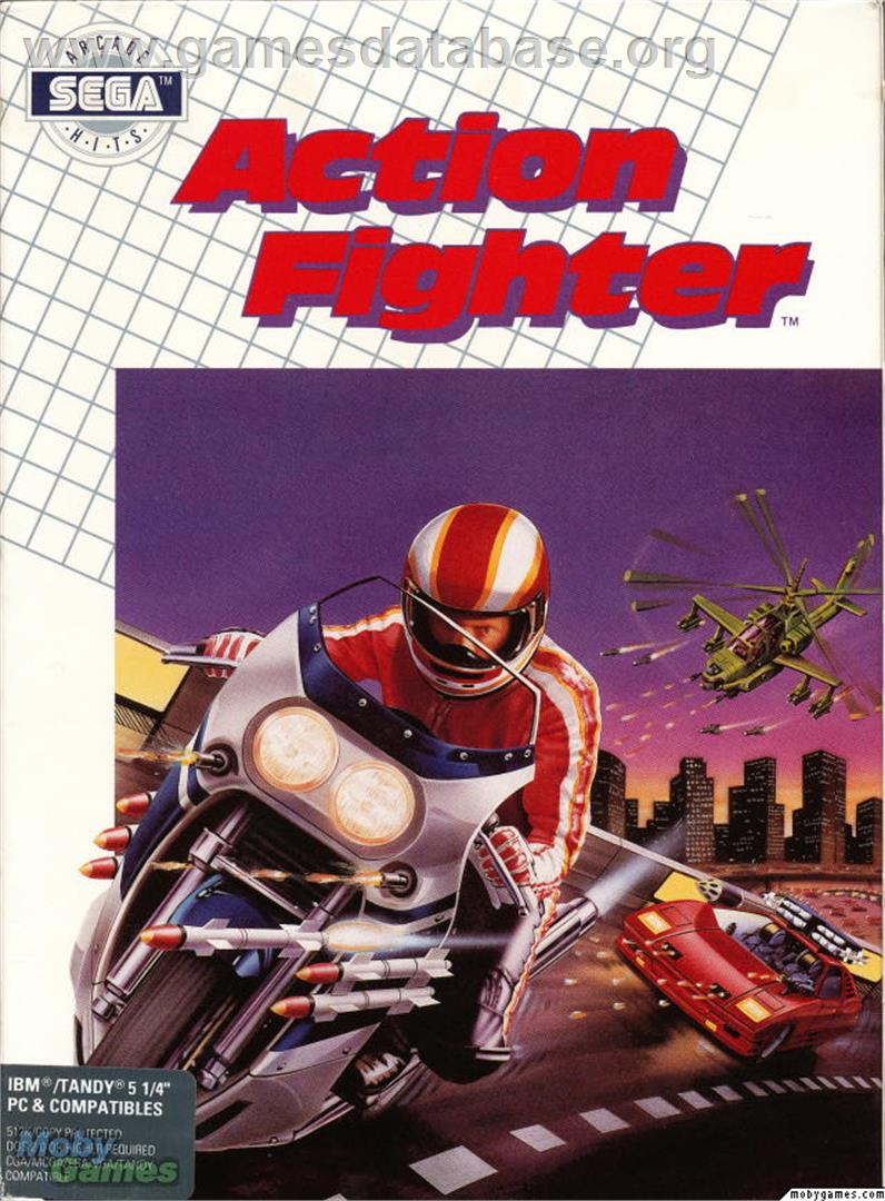 Action Fighter - Microsoft DOS - Artwork - Box