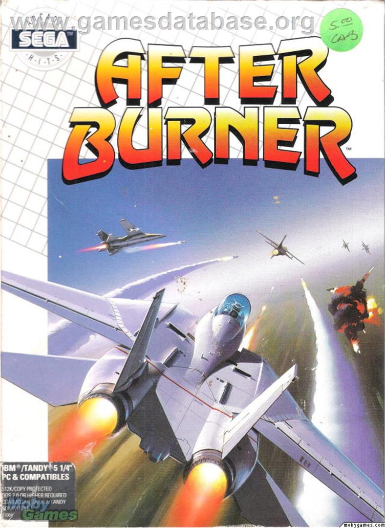 After Burner II - Microsoft DOS - Artwork - Box