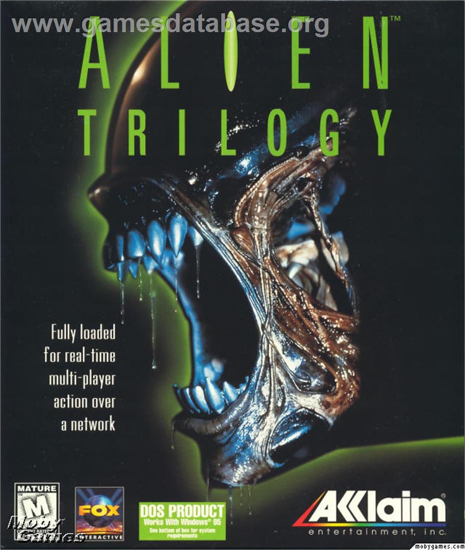 Alien Trilogy - Microsoft DOS - Artwork - Box