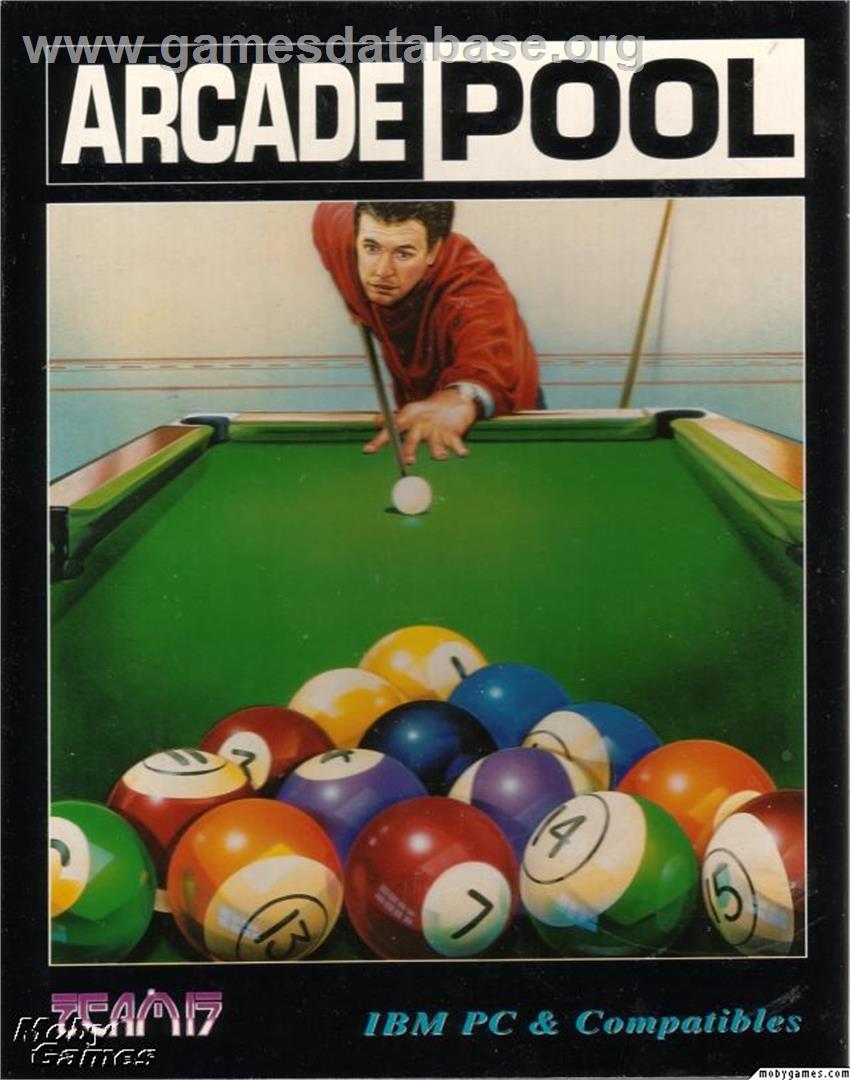 Arcade Pool - Microsoft DOS - Artwork - Box