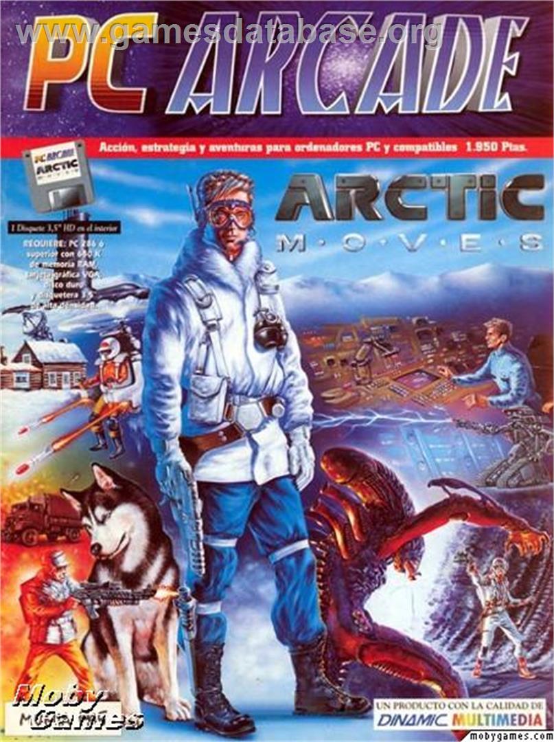 Arctic Moves - Microsoft DOS - Artwork - Box