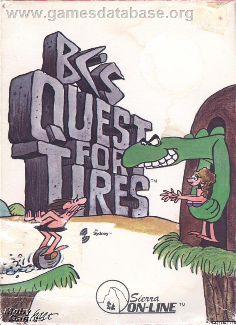 BC's Quest for Tires - Microsoft DOS - Artwork - Box