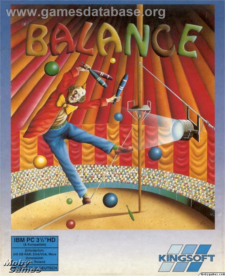 Balance - Microsoft DOS - Artwork - Box