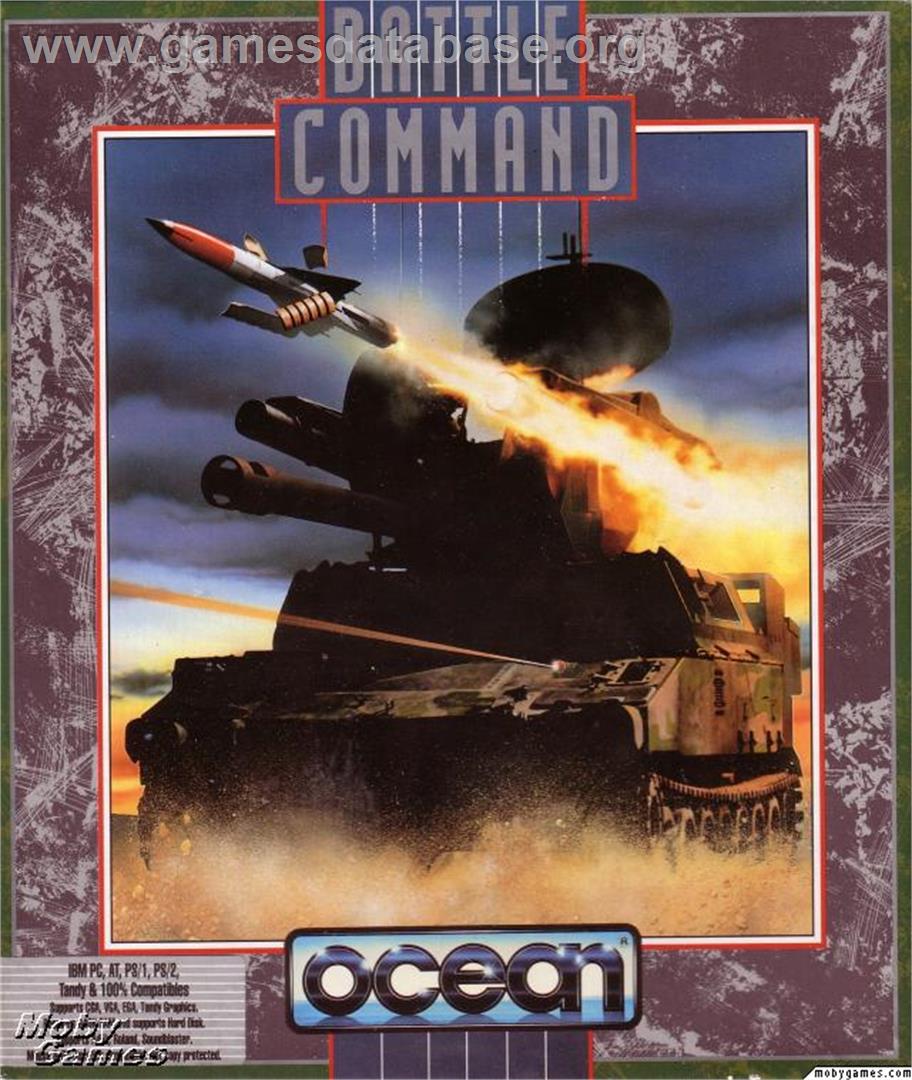 Battle Command - Microsoft DOS - Artwork - Box