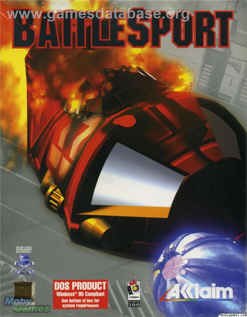 Battlesport - Microsoft DOS - Artwork - Box