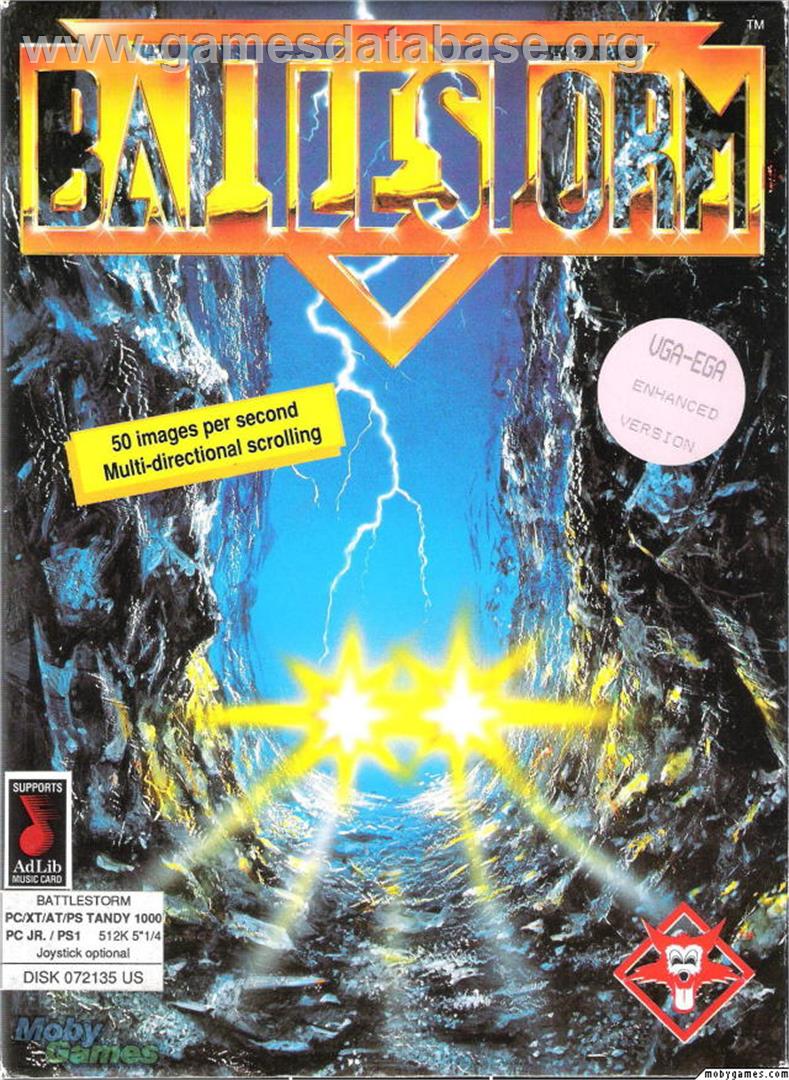 Battlestorm - Microsoft DOS - Artwork - Box