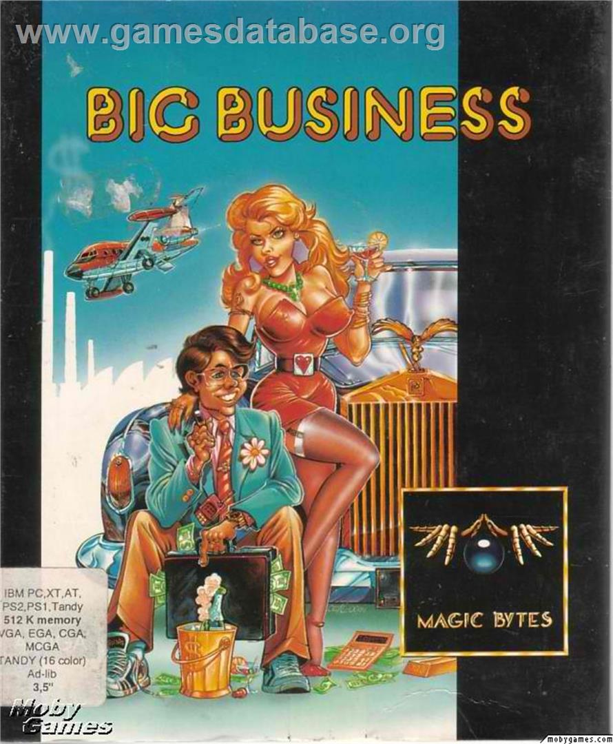 Big Business - Microsoft DOS - Artwork - Box