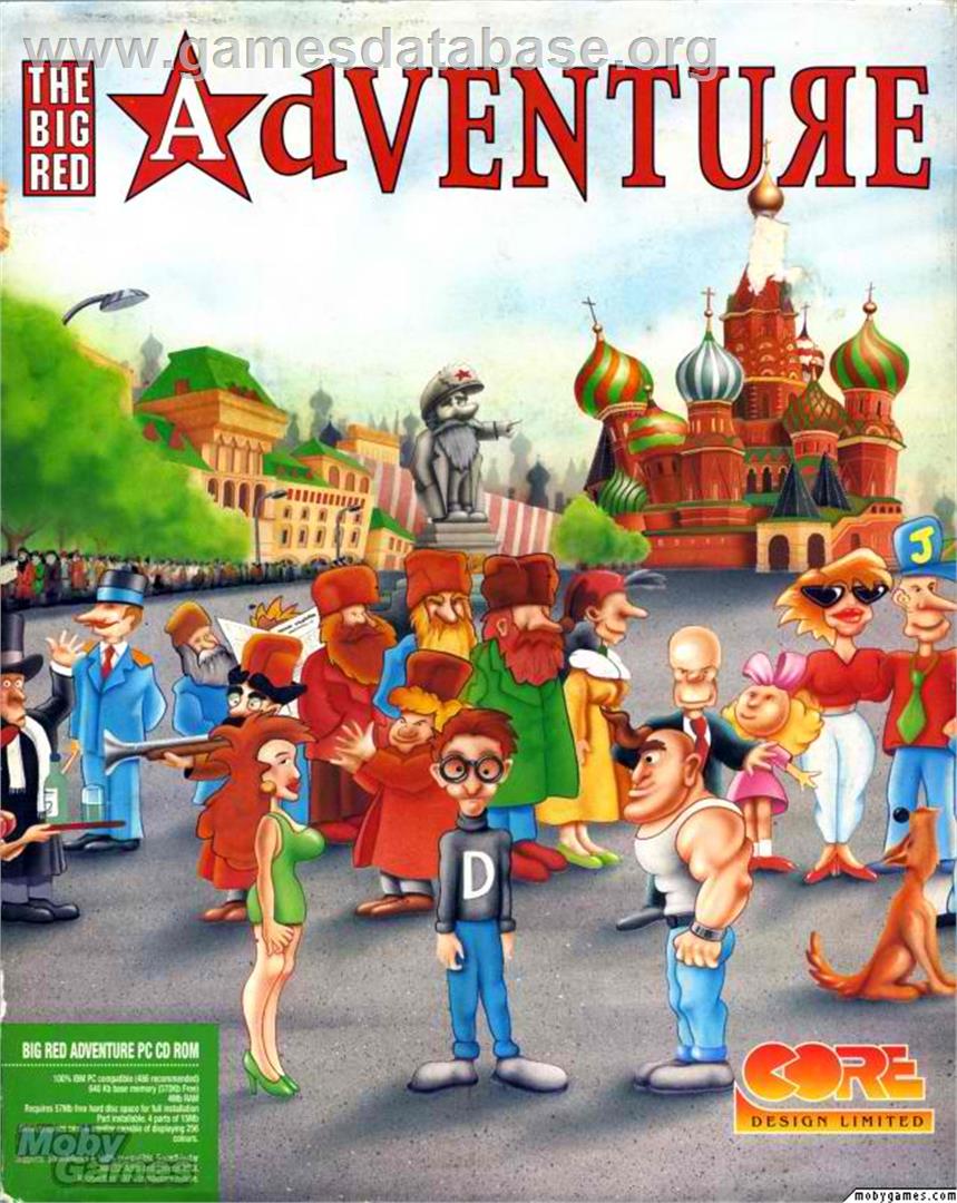 Big Red Adventure - Microsoft DOS - Artwork - Box