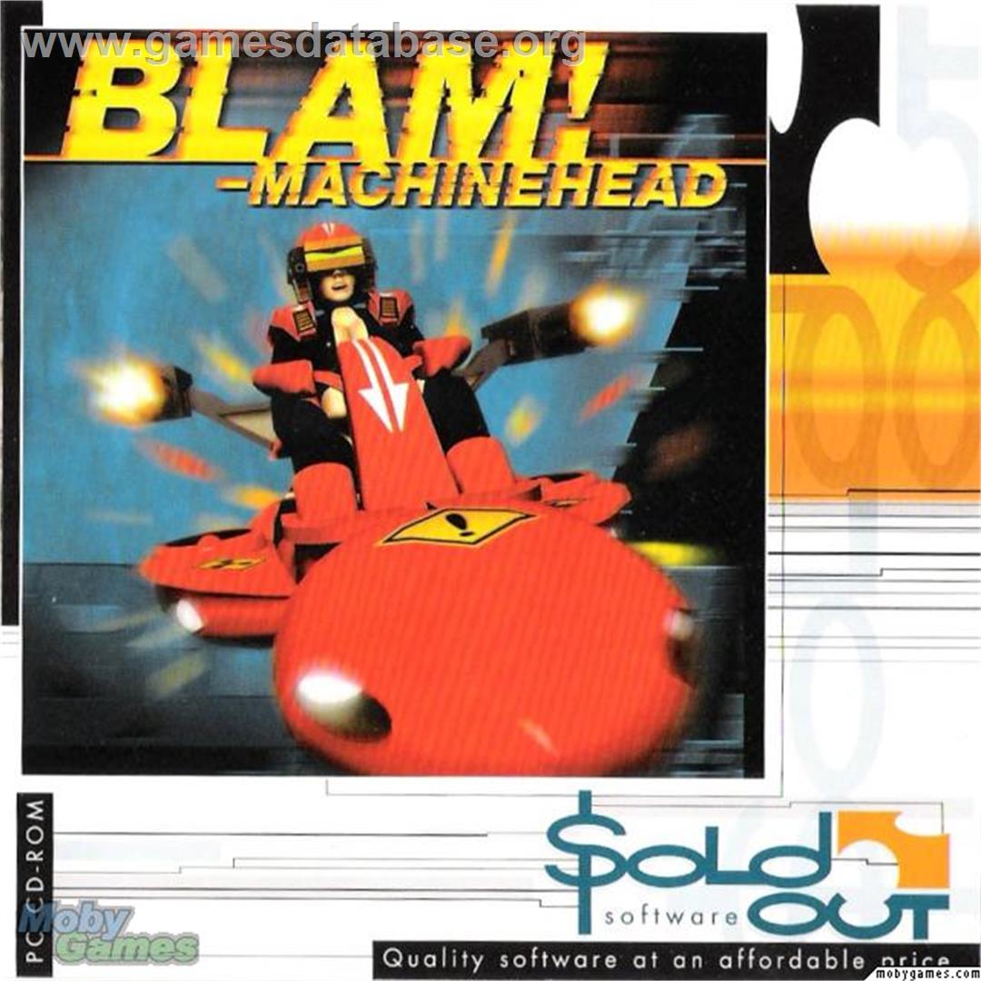 Blam! Machinehead - Microsoft DOS - Artwork - Box