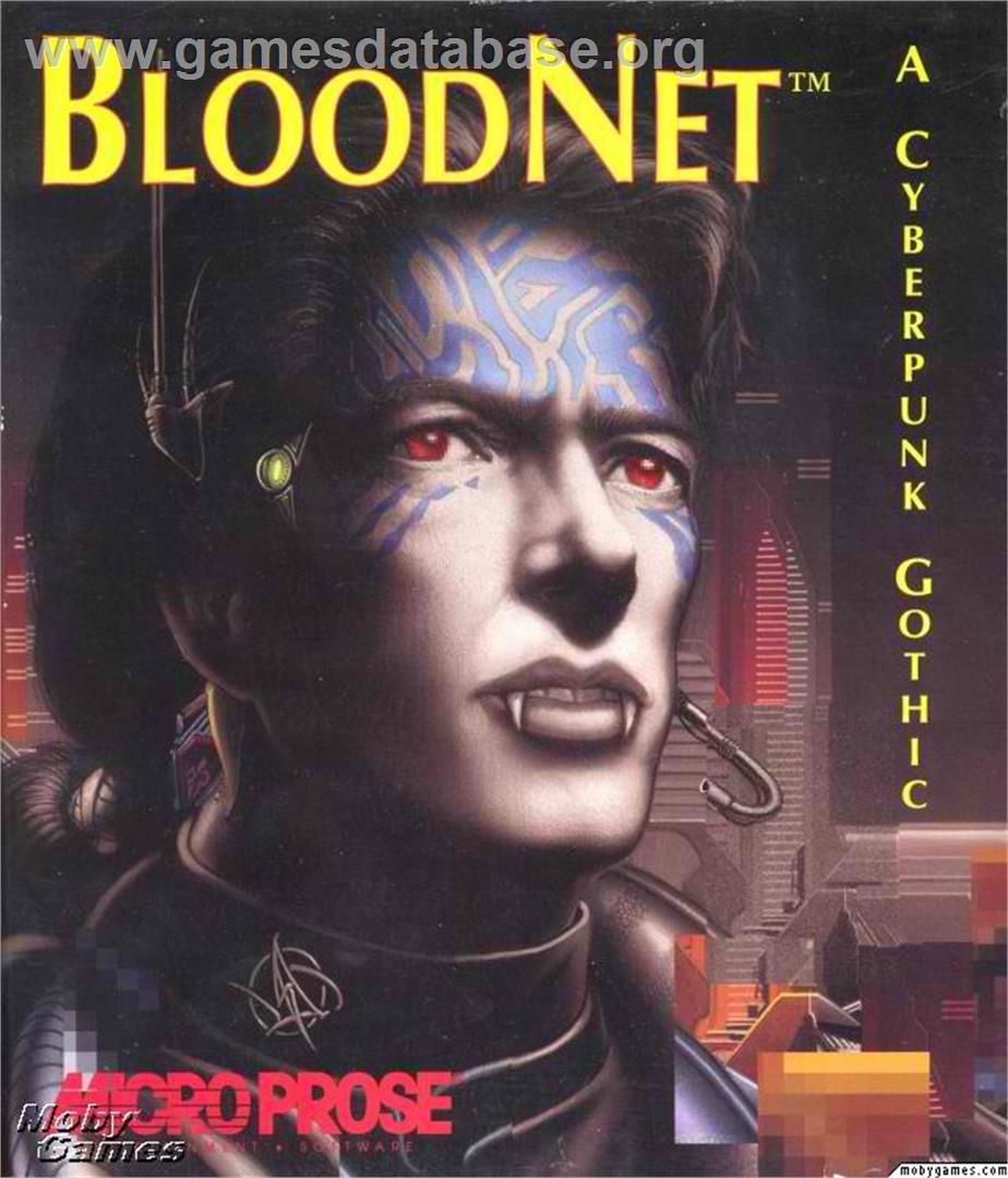 Bloodnet - Microsoft DOS - Artwork - Box