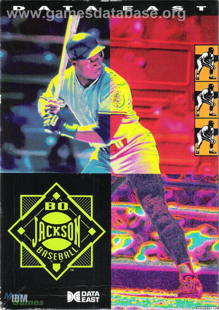 Bo Jackson Baseball - Microsoft DOS - Artwork - Box