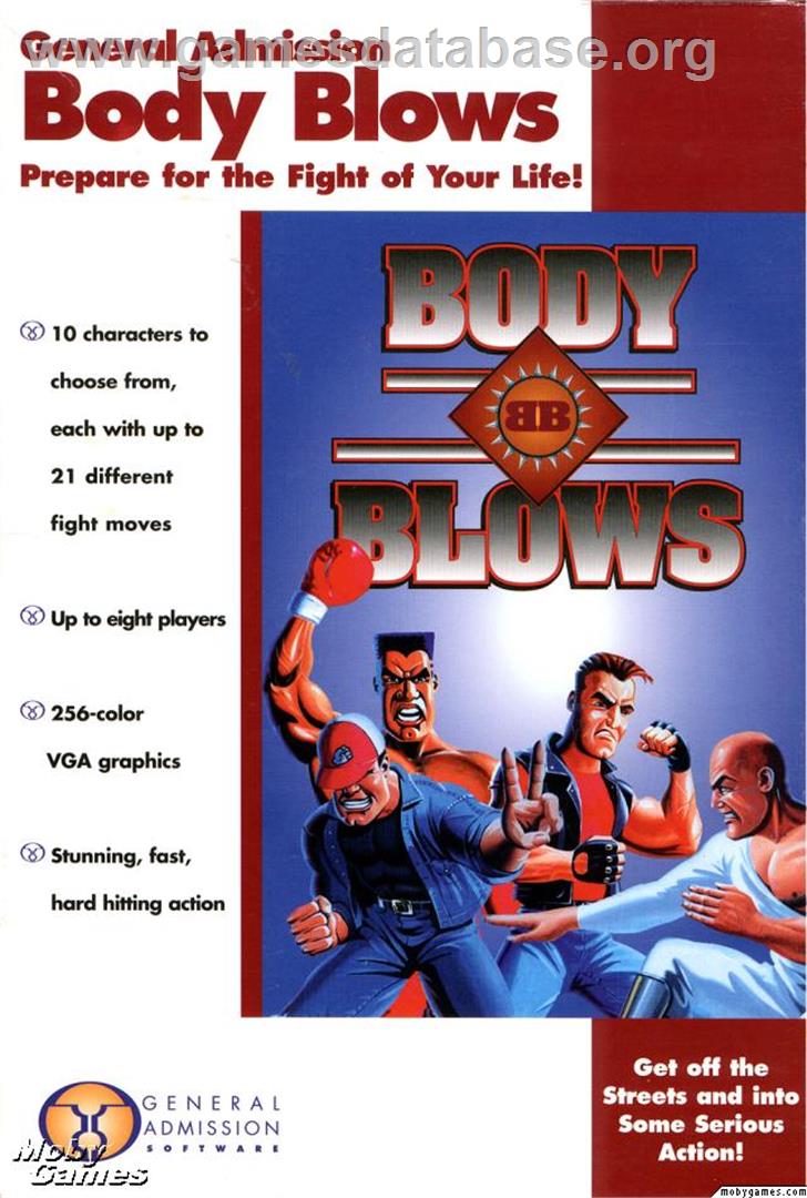 Body Blows - Microsoft DOS - Artwork - Box