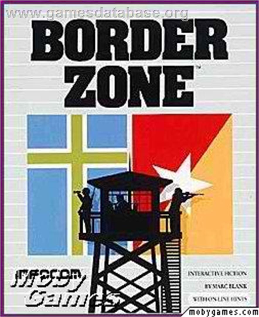 Border Zone - Microsoft DOS - Artwork - Box