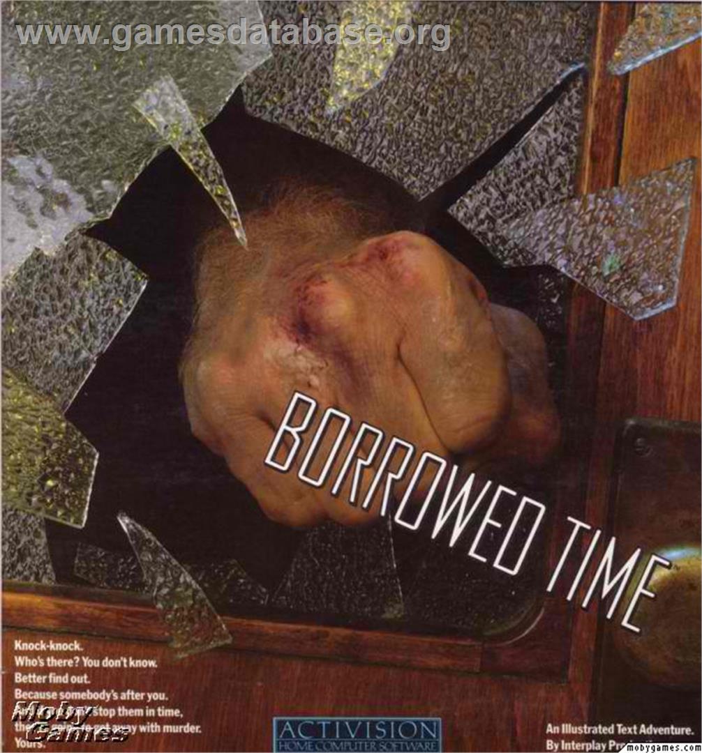 Borrowed Time - Microsoft DOS - Artwork - Box