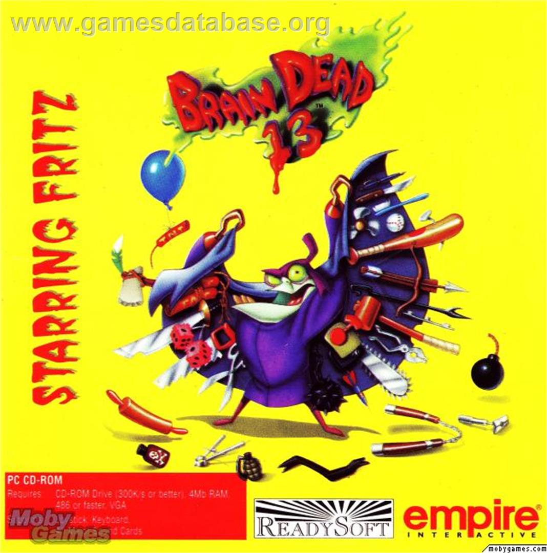 Brain Dead 13 - Microsoft DOS - Artwork - Box