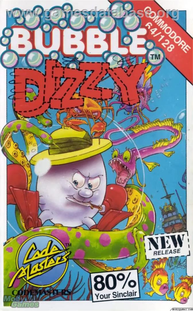 Bubble Dizzy - Microsoft DOS - Artwork - Box
