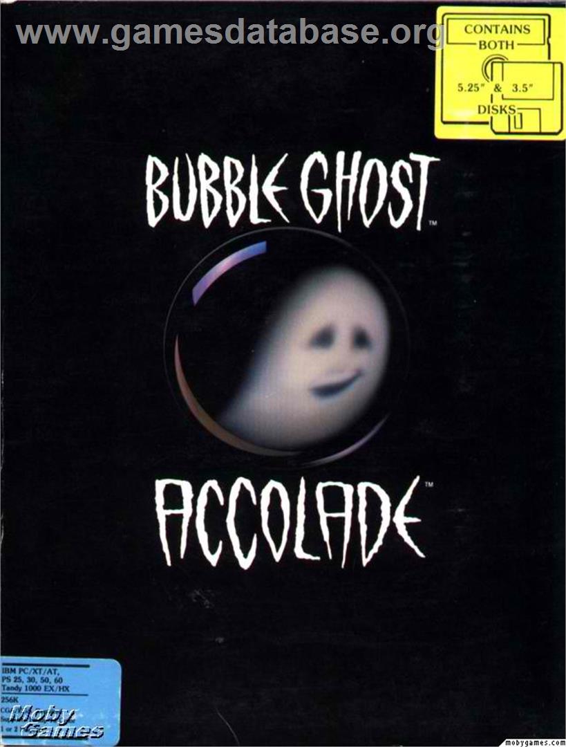 Bubble Ghost - Microsoft DOS - Artwork - Box