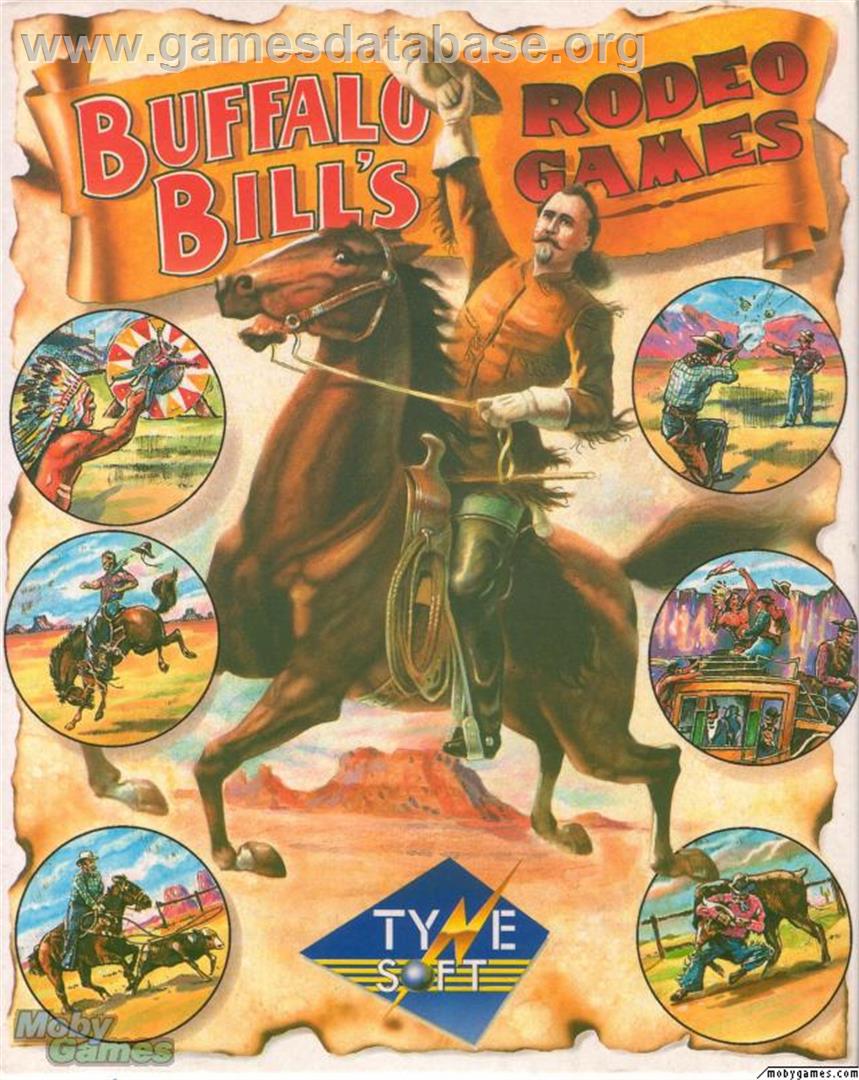 Buffalo Bill's Wild West Show - Microsoft DOS - Artwork - Box