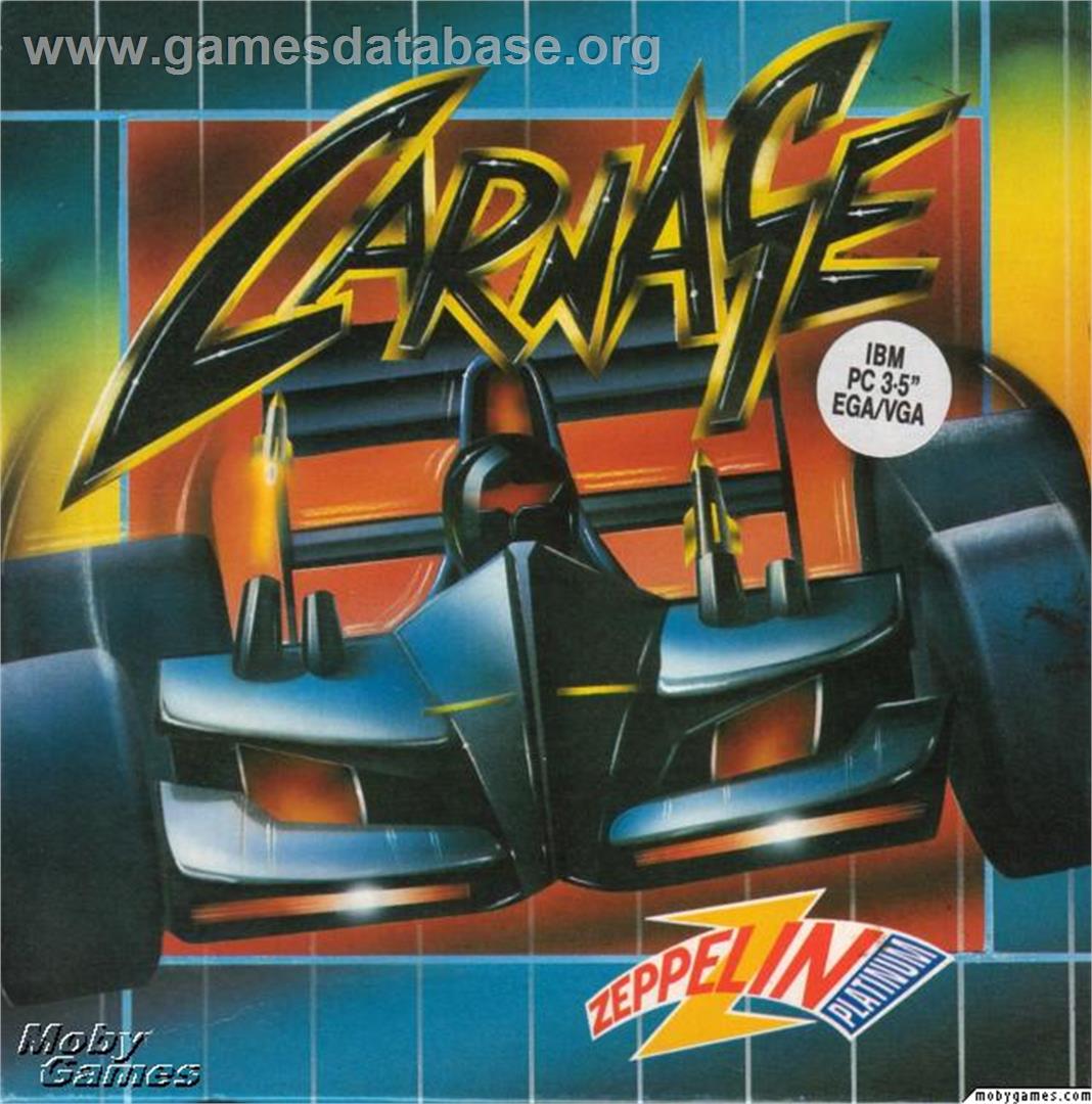 Carnage - Microsoft DOS - Artwork - Box