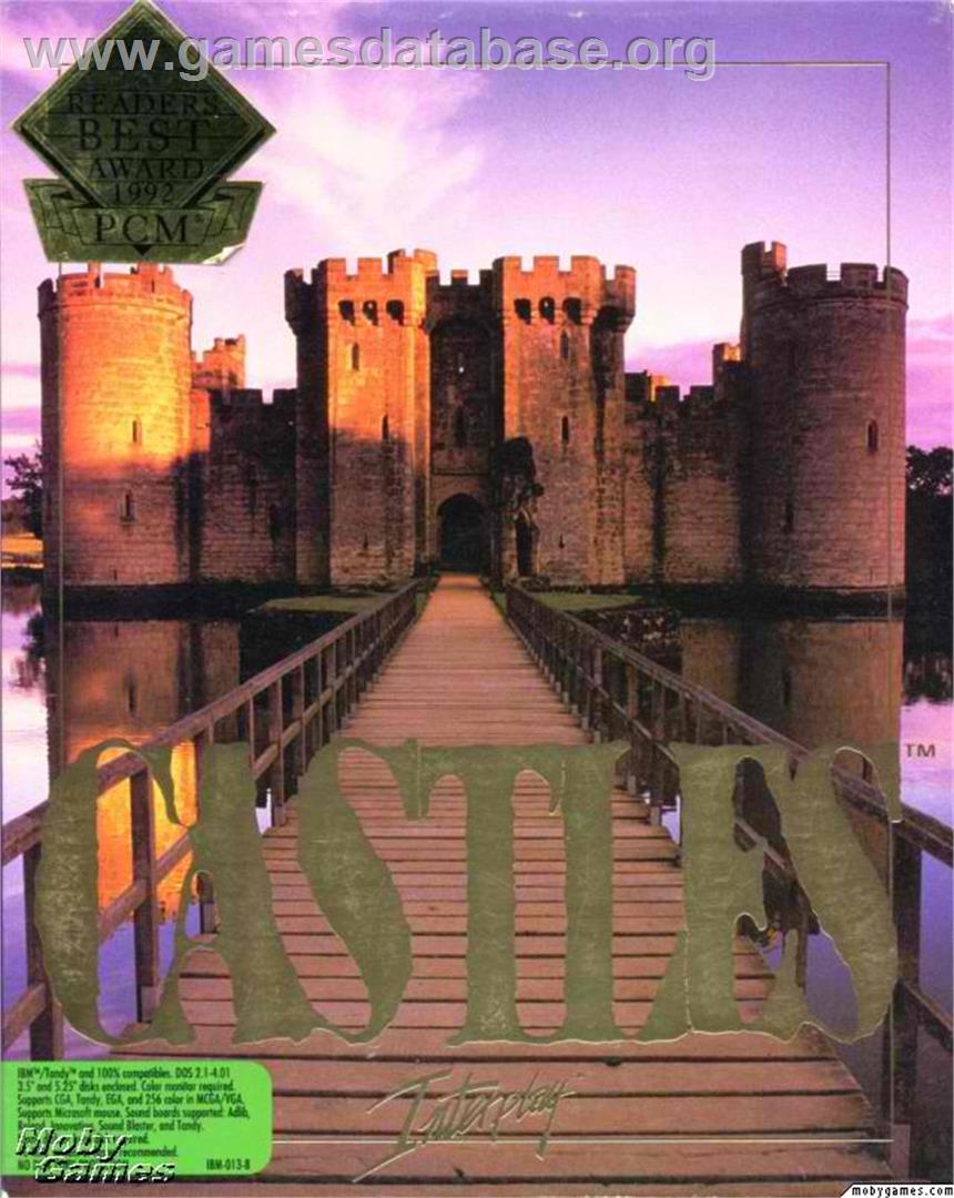 Castles - Microsoft DOS - Artwork - Box