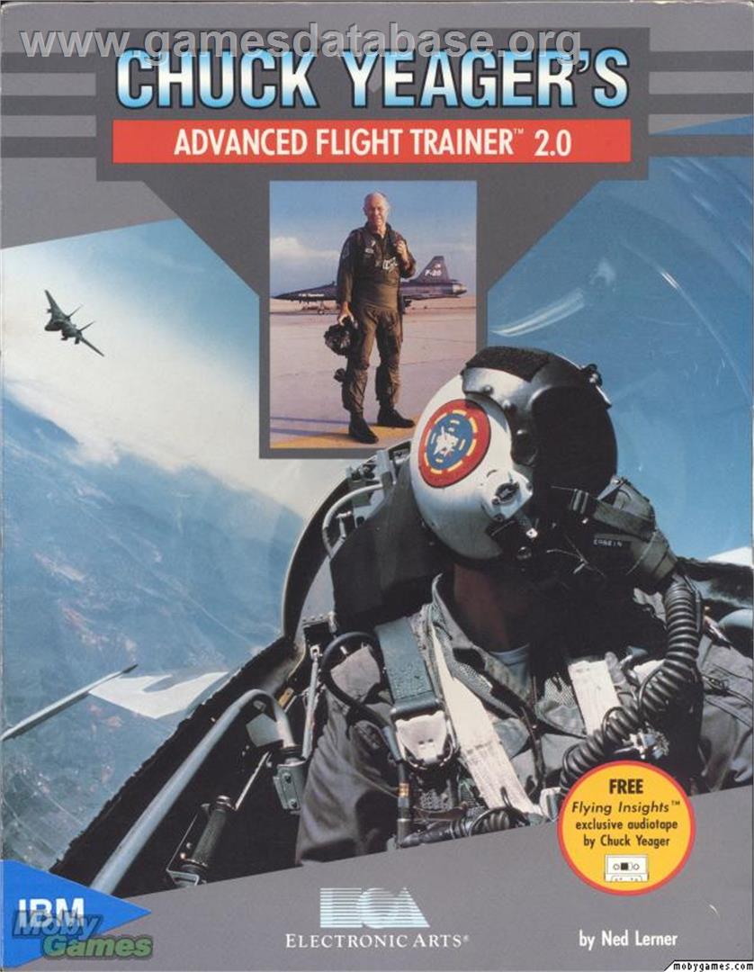 Chuck Yeager's Advanced Flight Trainer 2.0 - Microsoft DOS - Artwork - Box