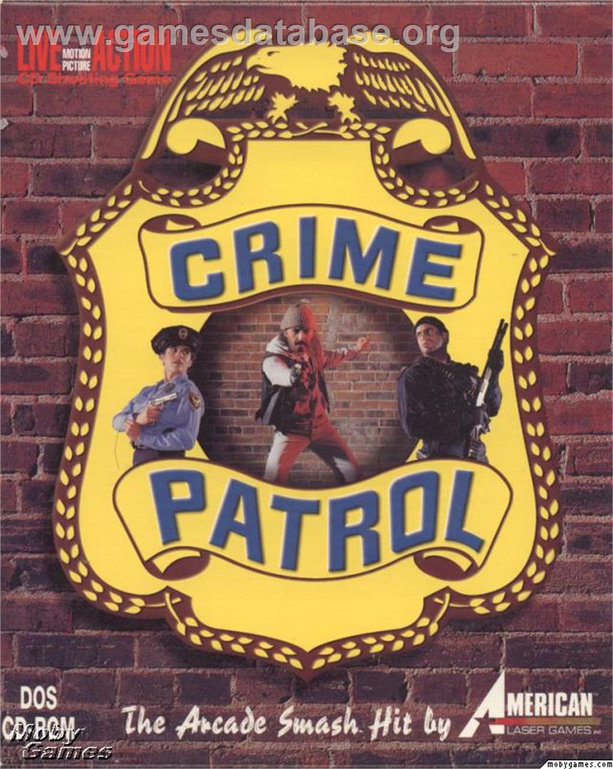 Crime Patrol - Microsoft DOS - Artwork - Box
