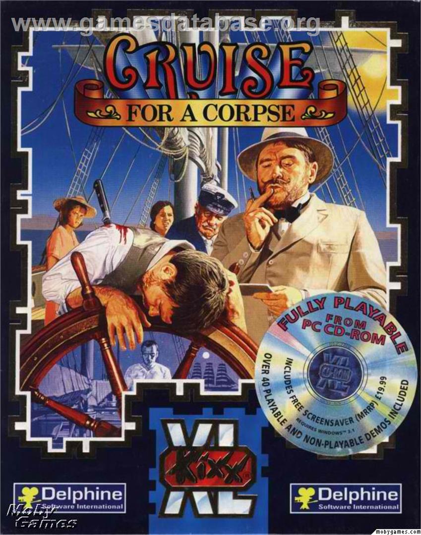 Cruise for a Corpse - Microsoft DOS - Artwork - Box