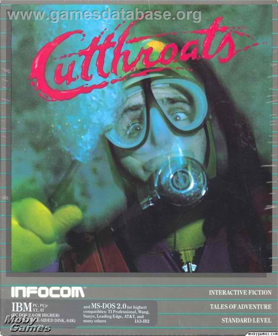 Cutthroats - Microsoft DOS - Artwork - Box