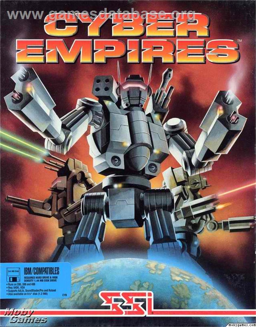 Cyber Empires - Microsoft DOS - Artwork - Box