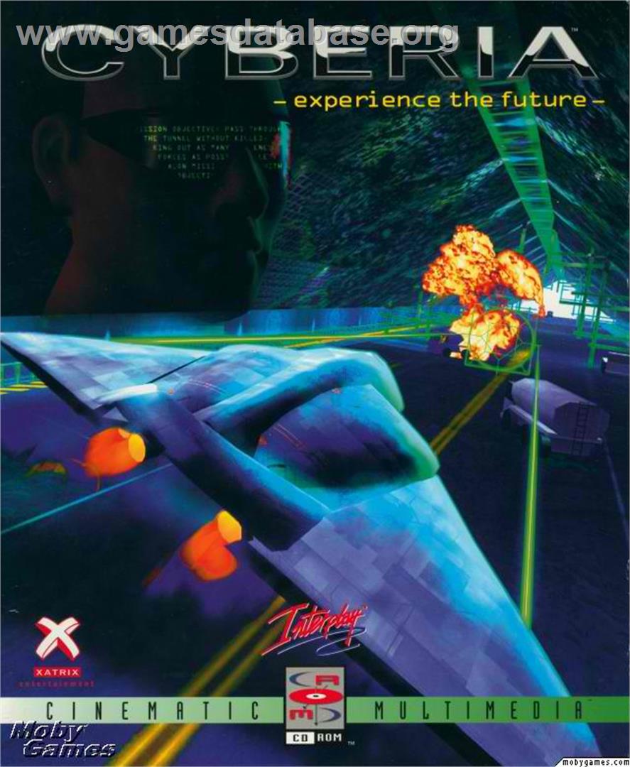 Cyberia - Microsoft DOS - Artwork - Box