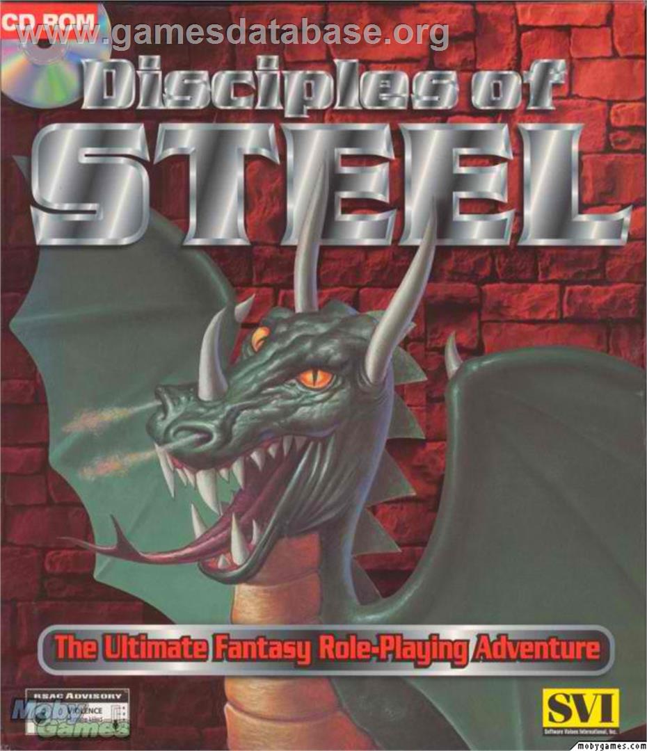 Disciples of Steel - Microsoft DOS - Artwork - Box