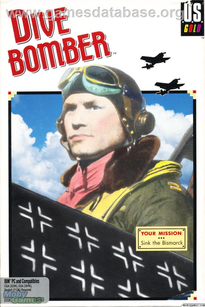 Dive Bomber - Microsoft DOS - Artwork - Box