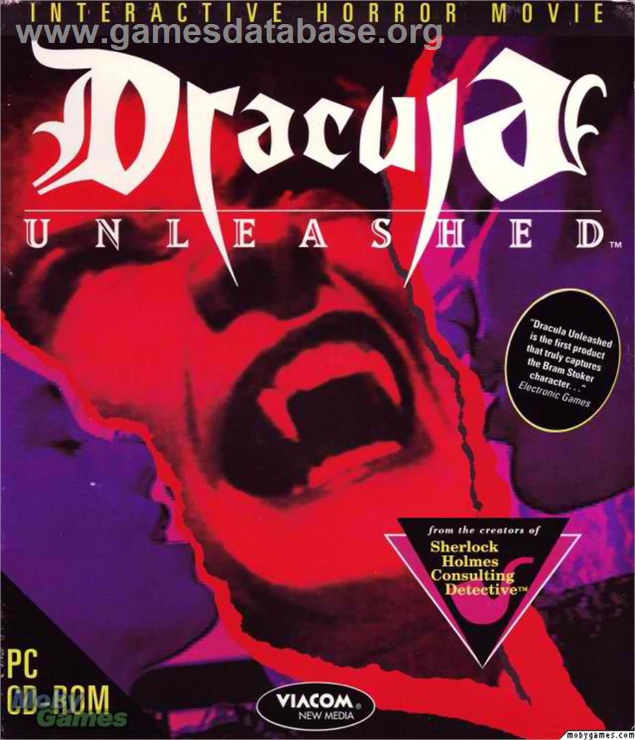 Dracula Unleashed - Microsoft DOS - Artwork - Box