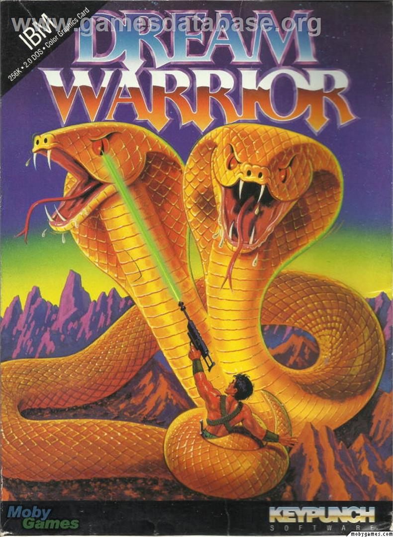 Dream Warrior - Microsoft DOS - Artwork - Box